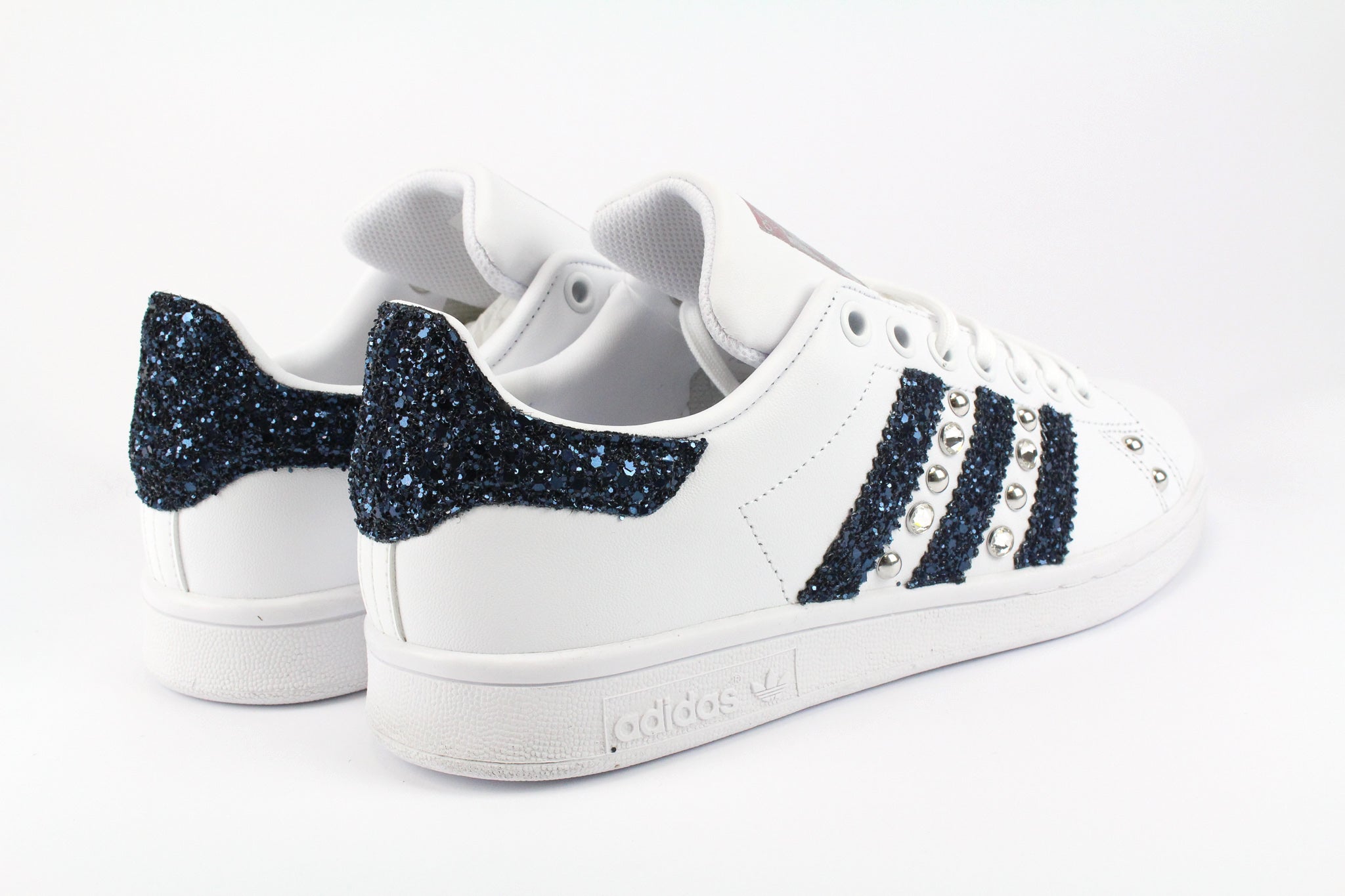 Adidas Stan Smith Glitter Navy &amp; Strass