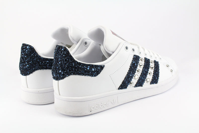 Adidas Stan Smith Glitter Navy & Strass