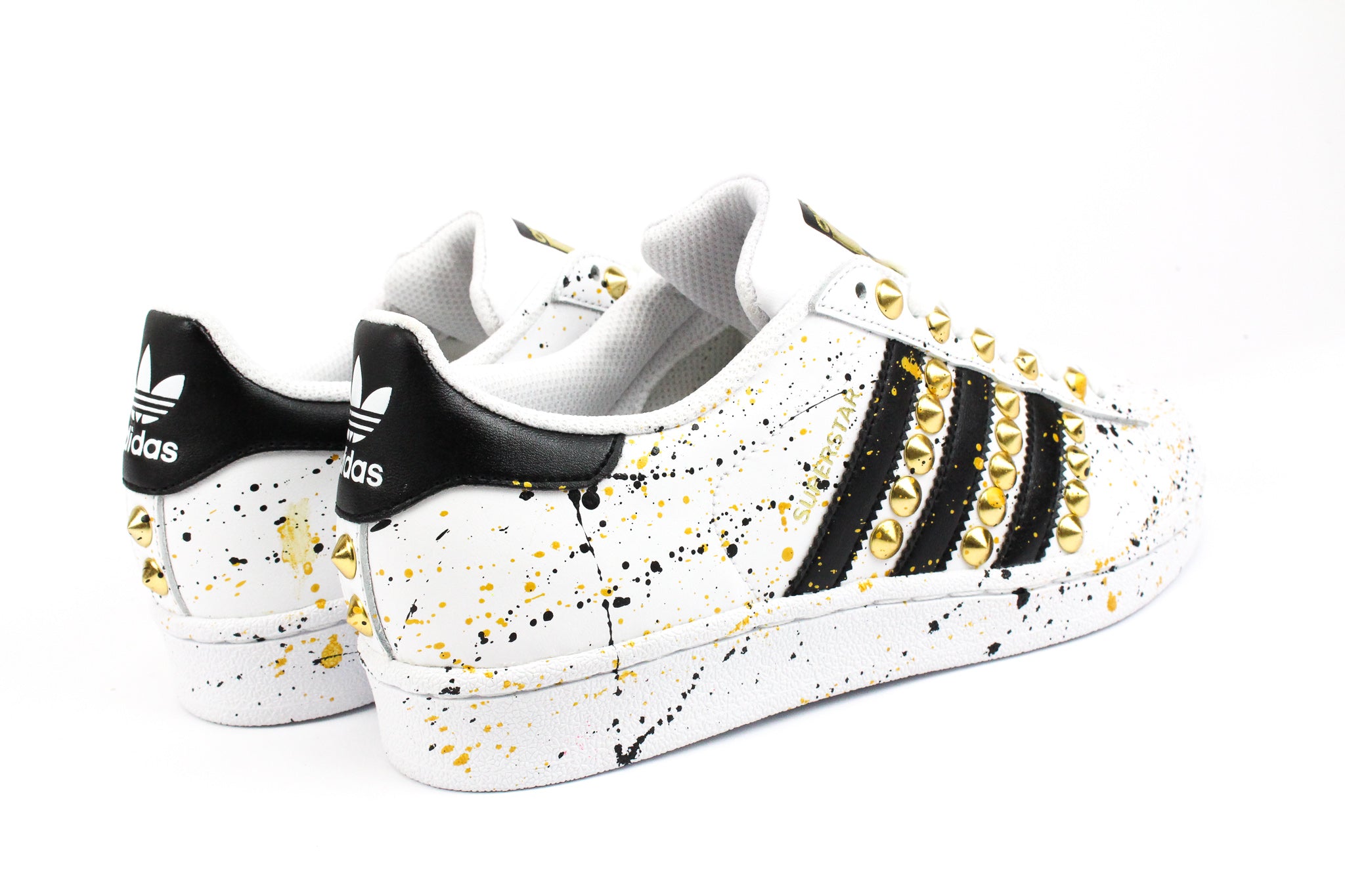 Adidas Superstar Gold Borchie & Vernice