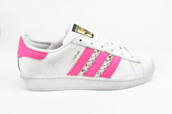 Adidas Superstar Pink Fluo & Borchie