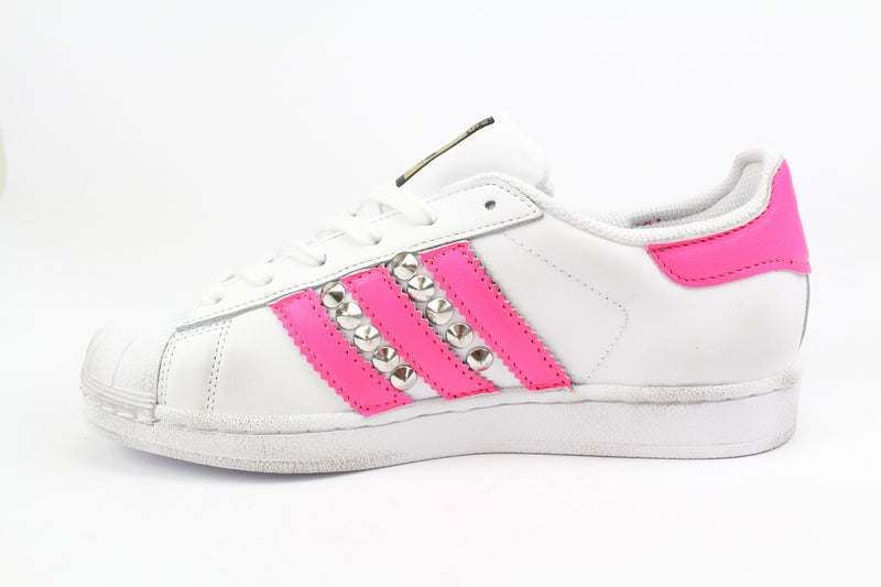 Adidas Superstar Pink Fluo & Borchie
