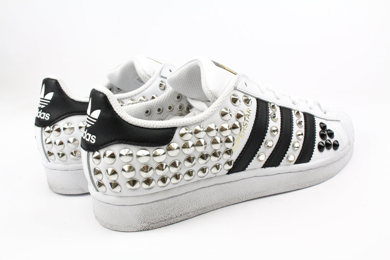 Adidas Superstar Total Borchie Silver/ Strass/ Black