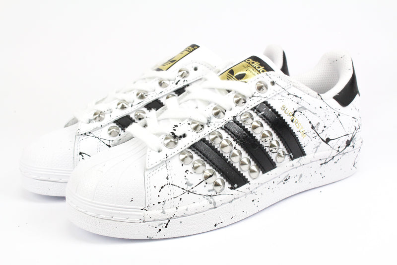 Adidas Superstar Silver Borchie & Vernice Silver